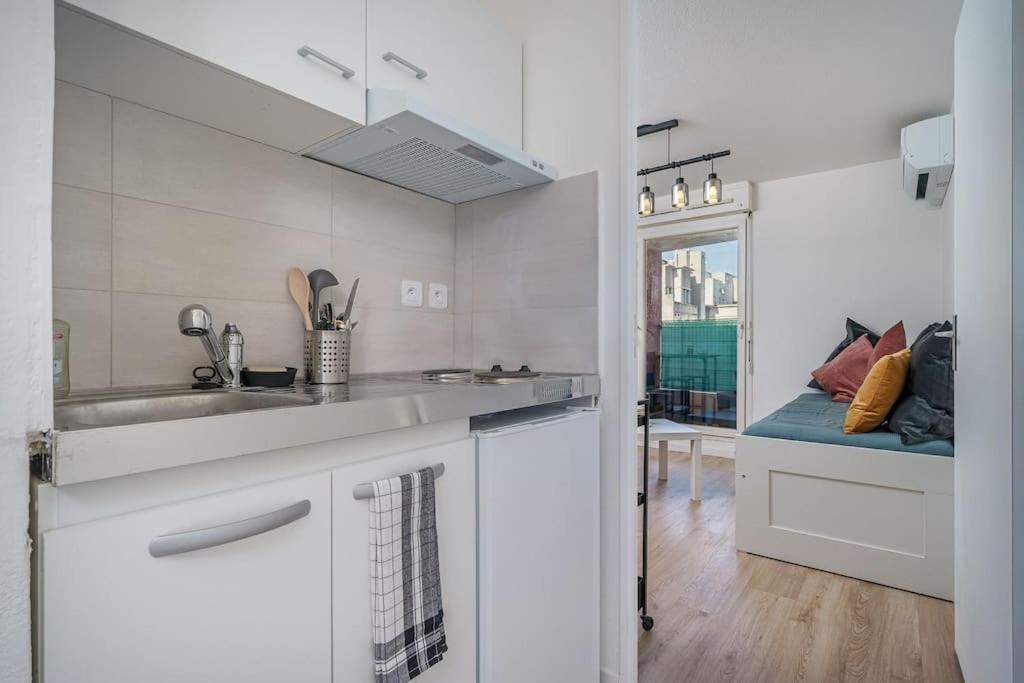 Air-Conditioned Apartment Terrace Gare St Charles Marseille Exteriör bild